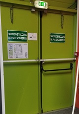 Image de Issue de secours obstruée